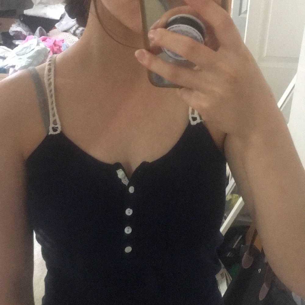 Crochet Henley Tank